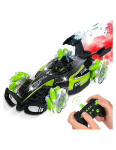 Coche RC Todo Terreno Glouslove 1:12 360 Acrobático Verde