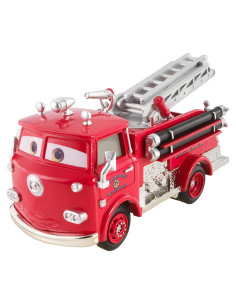 Vehículo Rojo Disney Pixar Cars 3 1:55 con Vitrina