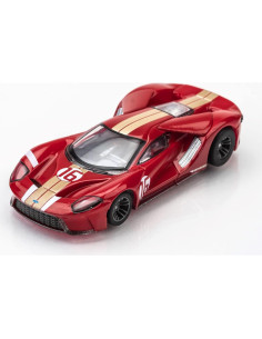 Coche Slot AFX Ford GT Heritage 2022 Rojo 21.6x17.3cm 2