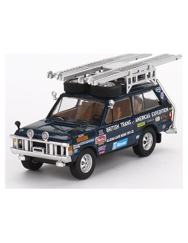 Coche Diecast 1/64 True Scale Miniatures Azul 1971 Trans-América