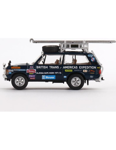 Coche Diecast 1/64 True Scale Miniatures Azul 1971 Trans-América