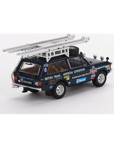 Coche Diecast 1/64 True Scale Miniatures Azul 1971 Trans-América