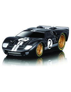 Coche Diecast 1966 GT40 MKII Negro Muscle Machines 1/64