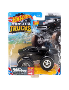 Camión a Escala 1:24 Hot Wheels Monster Trucks Dodge Charger R/T