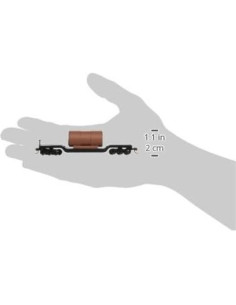 Carro Plano con Depresión Central Bachmann 15.24m Escala N 2