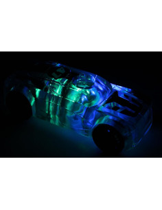 Coche de Carreras LED Naranja Skullduggery 12.7 cm para Niños 2