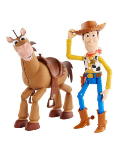 Muñecos Woody y Bullseye Toy Story 4 Mattel 17 cm