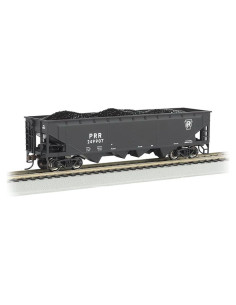 Carro Cuádruple HO Bachmann Pennsylvania 249907 Negro