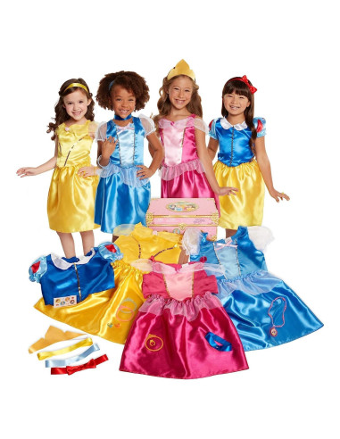 Baúl de Disfraces Deluxe Princesas Disney 21 Piezas