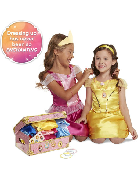 Baúl de Disfraces Deluxe Princesas Disney 21 Piezas