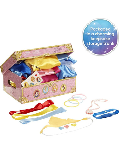 Baúl de Disfraces Deluxe Princesas Disney 21 Piezas