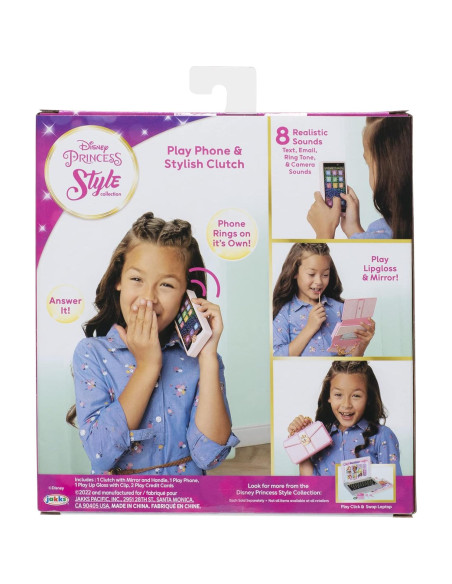 Teléfono de Jugar Disney Princesa con Accesorios
