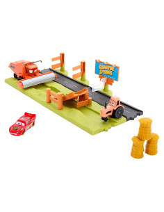 Set de Juego Mattel Cars Rayo McQueen y Frank 3 Vehículos