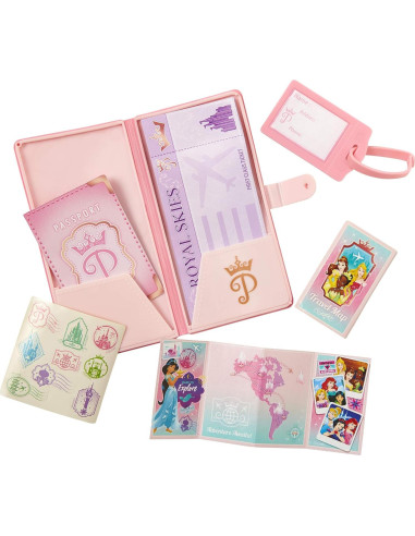 Juego de maleta de viaje Disney Princesa con 17 accesorios