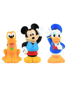 Juego de Juguetes de Baño Disney Mickey Mouse 3 Piezas