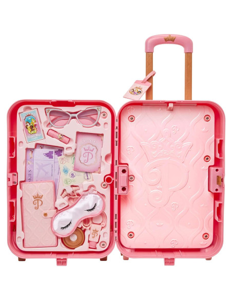 Juego de maleta de viaje Disney Princesa con 17 accesorios