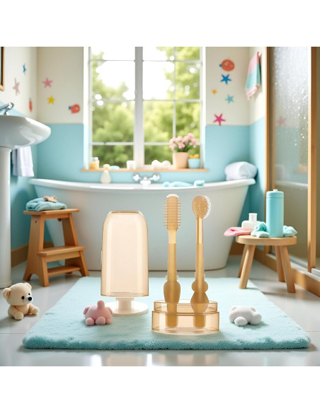 Cepillo de Dientes para Infantes JJLFresheners 360 Silicona