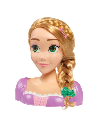 Cabeza de Estilo Rapunzel Disney Princess 20 cm 14 Accesorios