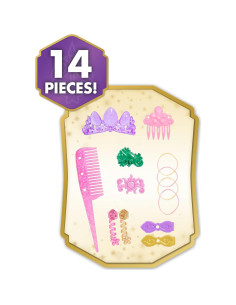Cabeza de Estilo Rapunzel Disney Princess 20 cm 14 Accesorios 2
