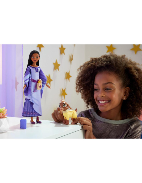 Muñeca Asha de Rosas Mattel Disney Wish con Accesorios Muñeca Asha de Rosas Mattel Disney Wish con Accesorios