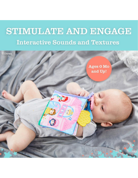 Libro Suave de Princesas Disney Kids Preferred - Juguete de Mordedor Libro Suave de Princesas Disney Kids Preferred - Juguete de Mordedor