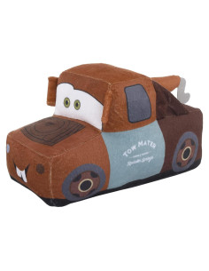 Almohada Decorativa 3D Disney Cars Mater Marrón 27,94 cm