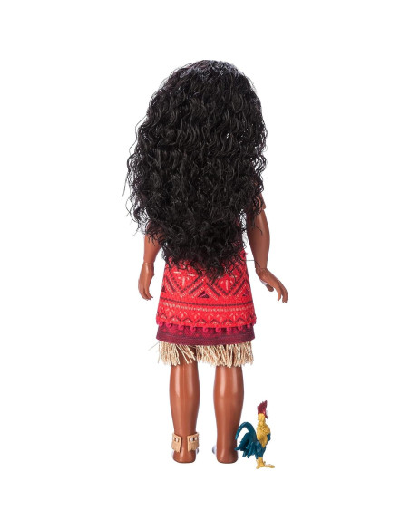 Muñeca Cantante Moana 2 Disney con Vestuario y Heihei