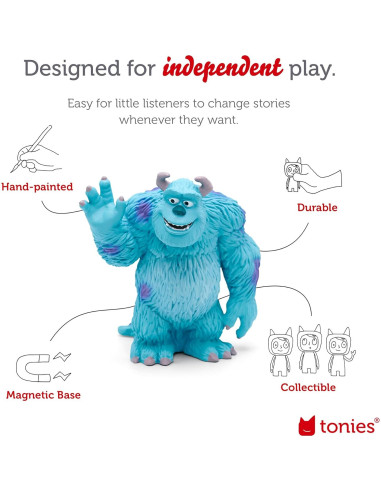 Figurita de Audio Tonies Sulley Disney Monsters Inc 33 min