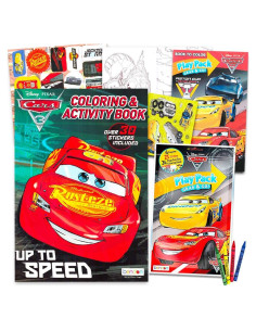 Conjunto de Libros para Colorear Disney Cars Rayo McQueen