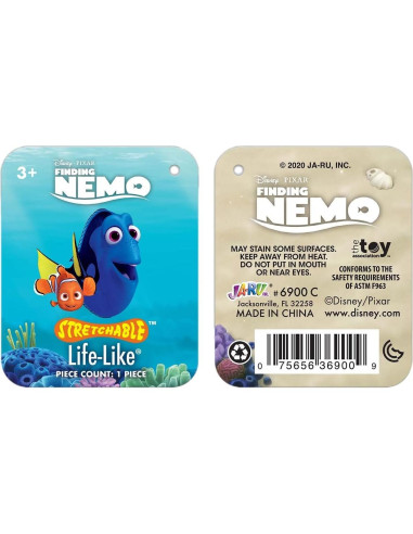 Figuras Estirables Disney JA-RU Nemo - Paquete de 6