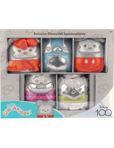 Set de Peluches Disney100 Squishmallows 5 Pulgadas Jazwares 2