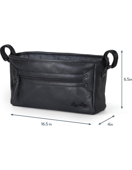 Caddy Organizador para Carro Itzy Ritzy Negro con Bolsillos