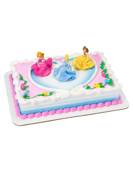 Adorno para Pastel DecoSet Princesa Disney 3 Piezas