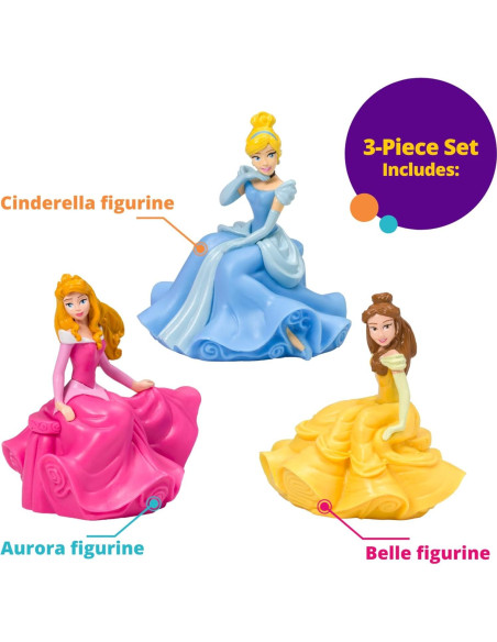 Adorno para Pastel DecoSet Princesa Disney 3 Piezas