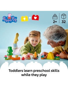 LEGO DUPLO Peppa Pig Camping 32 Piezas Juguete 2+ 2