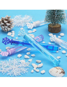 32 Varitas de Burbuja Copo de Nieve Cawiew 10,67 cm 2