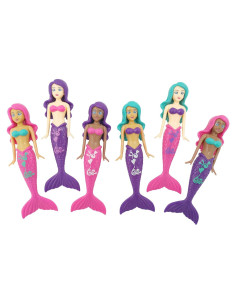 Juego de Inmersión Mágica de Sirenas Banzai - Paquete de 6