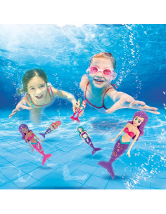 Juego de Inmersión Mágica de Sirenas Banzai - Paquete de 6 2