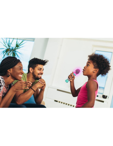 Micrófono Infantil eKids La Sirenita con Música y Luces