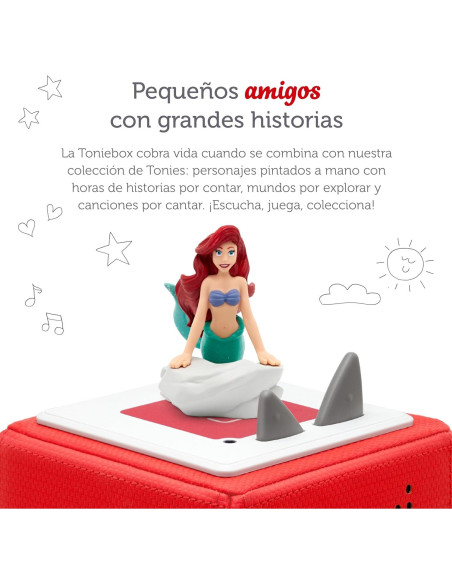 Figurita de Audio Tonies Ariel La Sirenita 28 min Español Figurita de Audio Tonies Ariel La Sirenita 28 min Español