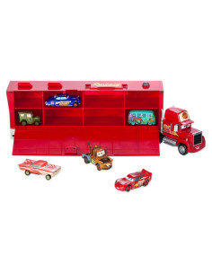 Set de Juguetes Cars Disney Mack Carrier con 6 Coches