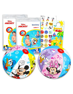 Conjunto de Juguetes de Playa Disney Mickey Mouse 4 Piezas