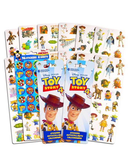 Paquete de Stickers de Fiesta Toy Story - 240 Stickers Disney