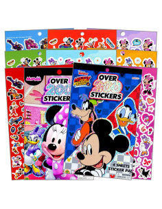 Conjunto de Stickers Disney Mickey y Minnie - 400 Piezas