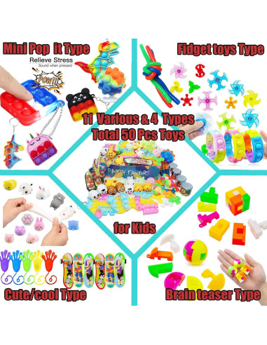 109 Juguetes de Fiesta Premium Partyfun para Niños 3+