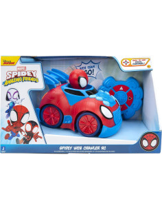 Vehículo Control Remoto Marvel Spidey Web Crawler 17,78 cm 2