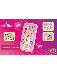 Teléfono de Juguete eKids Princesa Disney para Niños 3-6 Años 2