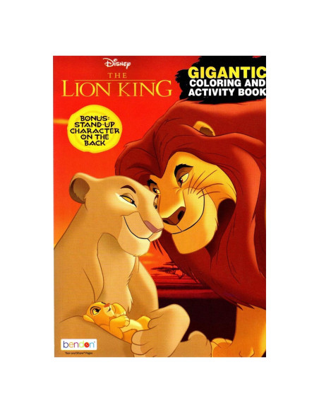 Libro Gigante para Colorear Disney El Rey León 200 Páginas Libro Gigante para Colorear Disney El Rey León 200 Páginas