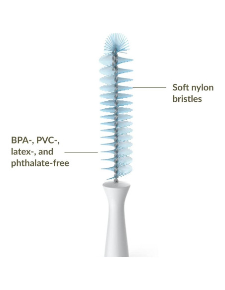 Conjunto de Cepillos de Limpieza Kiinde para Tetinas - 2 Piezas