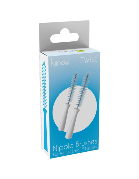 Conjunto de Cepillos de Limpieza Kiinde para Tetinas - 2 Piezas